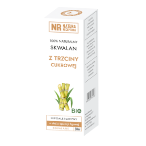 NATURA RECEPTURA Skwalan z trzciny cukrowej 50ml - Studio Zielarskie