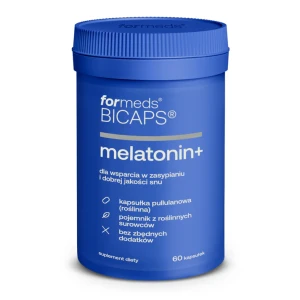 FORMEDS Bicaps Melatonin+ 60 kapsułek - Studio Zielarskie