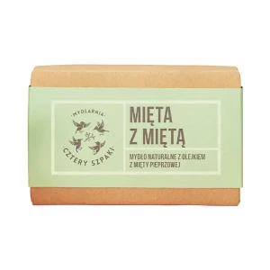 Mydlarnia Cztery Szpaki Mydło z Miętą 110g - Studio Zielarskie