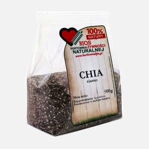 BJOS Chia nasiona 500g - Studio Zielarskie