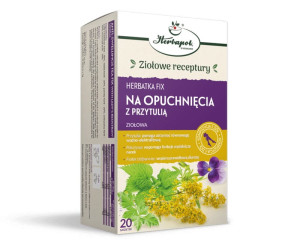 Herbatka Na opuchnięcia z przytulią 20 saszetek - Studio Zielarskie