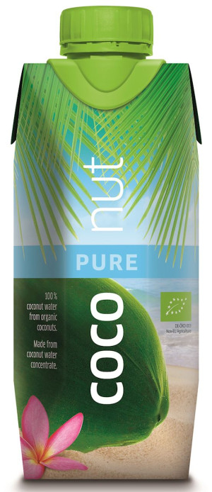 AQUA VERDE Woda kokosowa BIO 330ml - Studio Zielarskie