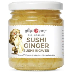 GINGER PEOPLE Imbir marynowany do sushi 190g (118g) - Studio Zielarskie