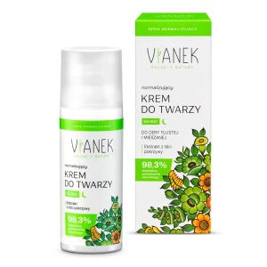 SYLVEVO Vianek Krem do twarzy normalizujący na noc 50ml - Studio Zielarskie