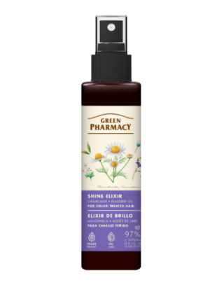 GREEN PHARMACY Eliksir dla blasku włosów farbowanych 150ml - Studio Zielarskie