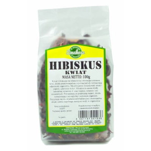 SMAKOSZ Hibiskus kwiat 100g - Studio Zielarskie