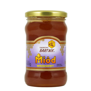 BARTNIK Miód wrzosowy 400g - Studio Zielarskie