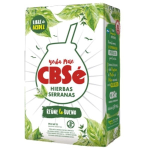 JB Yerba Mate CBSe Hierbas serranas 500g - Studio Zielarskie