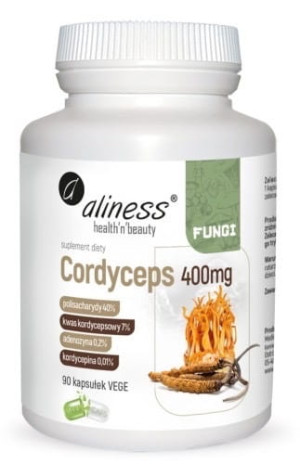 ALINESS Cordyceps 90 kapsułek - Studio Zielarskie