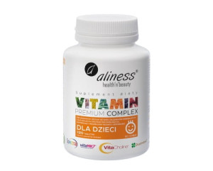 ALINESS Witaminy dla dzieci do ssania 120 tabletek - Studio Zielarskie