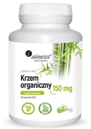 ALINESS Krzem organiczny 100 kapsułek - Studio Zielarskie