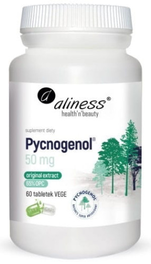 ALINESS Pycnogenol 60 tabletek - Studio Zielarskie