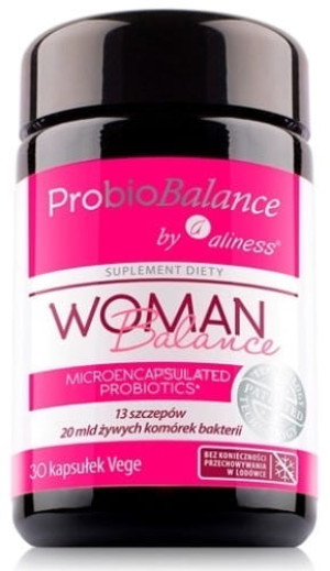 ALINESS ProbioBalance Probiotyk Woman 30 kapsułek - Studio Zielarskie