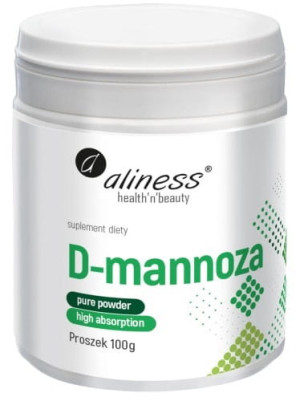 ALINESS D-mannoza proszek 100g - Studio Zielarskie
