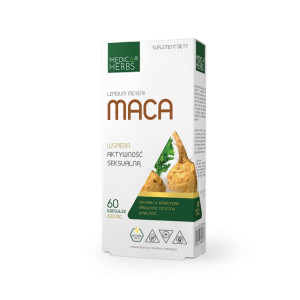 Medica Herbs Maca 60 kapsułek - Studio Zielarskie