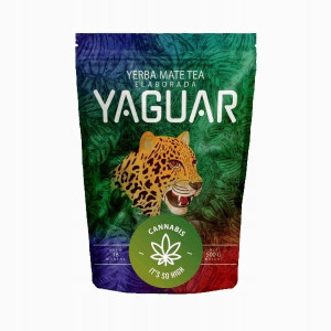 JB Yerba mate Yaguar konopie siewne 500g - Studio Zielarskie