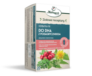 Herbapol Kraków Do Dna z podagrycznikiem 20 saszetek - Studio Zielarskie
