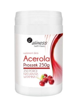 ALINESS Acerola w proszku 250g - Studio Zielarskie