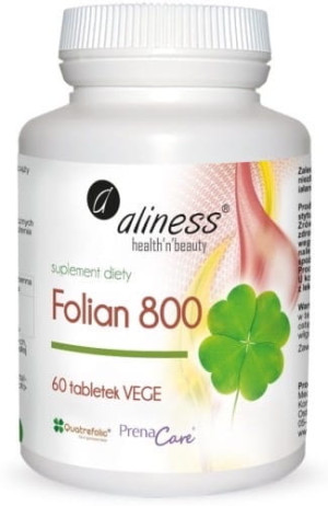 ALINESS Folian 60 tabletek - Studio Zielarskie