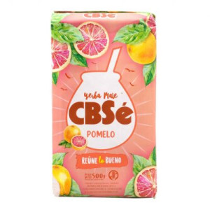 JB Yerba Mate CBSe Pomelo Grapefruit 500g - Studio Zielarskie