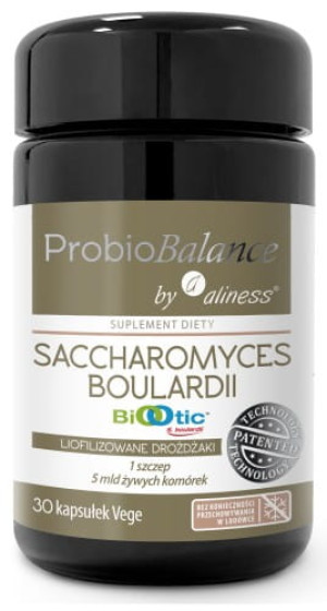 ALINESS ProbioBalance Saccharomyces Boulardii 30 kapusłek - Studio Zielarskie