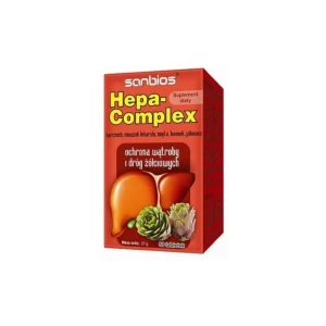 SANBIOS Hepa-Complex 60 tabletek - Studio Zielarskie