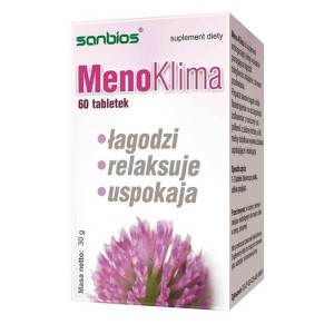 SANBIOS Meno-Klima 60 tabletek - Studio Zielarskie