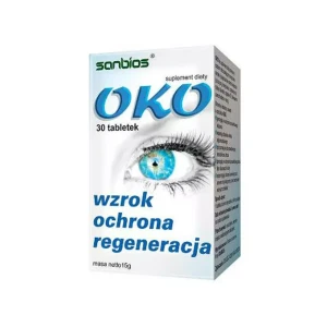 SANBIOS Oko 30 tabletek - Studio Zielarskie
