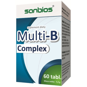 SANBIOS Multi-b-complex 60 tabl. - Studio Zielarskie