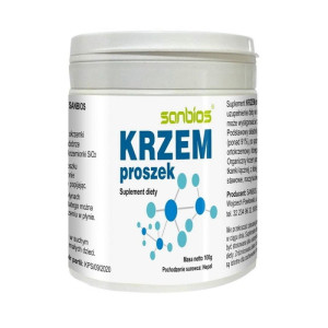 SANBIOS Krzem proszek 100g - Studio Zielarskie