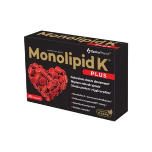 Xenico Monolipid K Plus 30 kapsułek - Studio Zielarskie