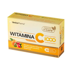 Xenico Xenivit Bio Witamina C 1000 30 kapsułek - Studio Zielarskie