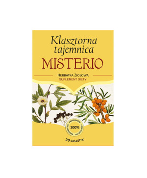 Herbarium Św. Franciszka Herbatka Klasztorna Tajemnica Misterio 20 saszetek - Studio Zielarskie