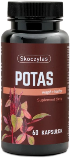 Skoczylas Potas + wapń + fosfor 60 kapsułek - Studio Zielarskie