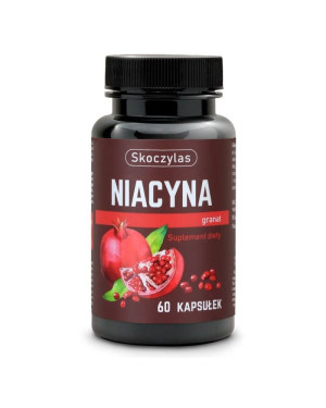 Skoczylas Niacyna z granatu 60 kapsułek - Studio Zielarskie