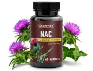 Skoczylas NAC L-glutation 60 kapsułek - Studio Zielarskie