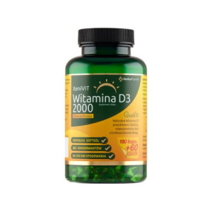 Xenico XeniVIT witamina D 2000 240 kapsułek - Studio Zielarskie