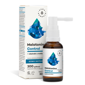 AURA HERBALS Melatonina Control + Melisa aerozol 30ml - Studio Zielarskie