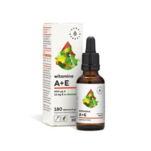 AURA HERBALS Witamina A+E 30ml - Studio Zielarskie