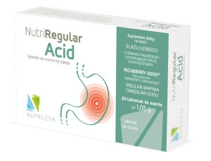 NutriRegular Acid 20 tabletek do ssania - Studio Zielarskie
