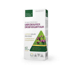 MEDICA HERBS Wierzbownica drobnokwiatowa 60 kapsułek - Studio Zielarskie