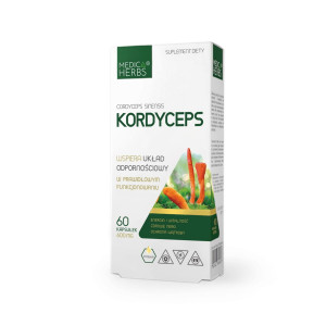 MEDICA HERBS Kordyceps 60 kapsułek - Studio Zielarskie