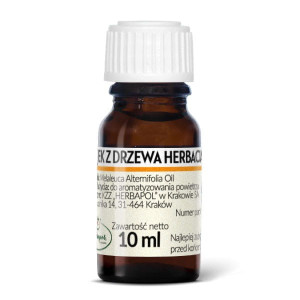 Herbapol Kraków Olejek z drzewa herbacianego 10 ml - Studio Zielarskie