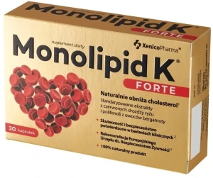 Xenico Monolipid K Forte 30 kapsułek - Studio Zielarskie