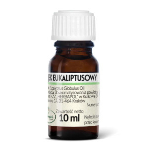 Herbapol Kraków Olejek eukaliptusowy 10ml - Studio Zielarskie