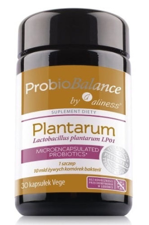 ALINESS ProbioBalance Lactobacillus plantarum 30 kapsułek - Studio Zielarskie