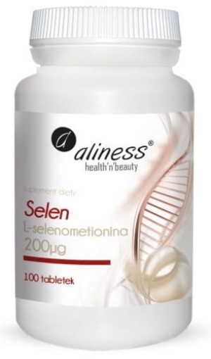 ALINESS Selen Select 200µg 100 tabletki - Studio Zielarskie