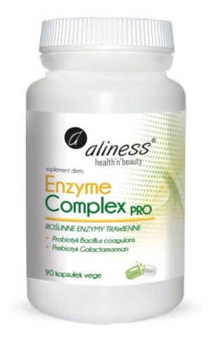 ALINESS Enzyme complex PRO 90 kapsułek - Studio Zielarskie
