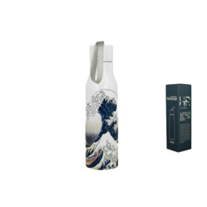 Butelka termiczna THE GREAT WAVE 500 ml inspired by K. Hokusai - Studio Zielarskie