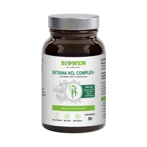 Biowen Betaina HCl Complex + 90 kapsułek - Studio Zielarskie
